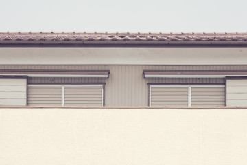 Small and Old style  apartment building