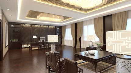 Office Photorealistic Render