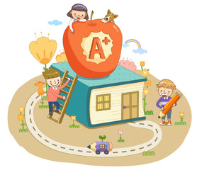 Obraz premium education