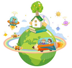 Obraz premium education