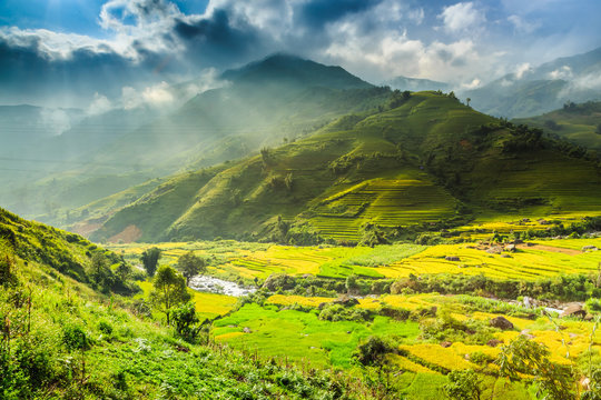 Valley Vietnam © worachatsodsri