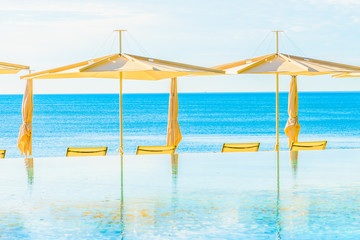 Beautiful hotel pool resort nearly beach