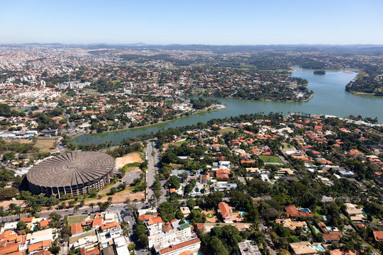 Estádio Mineirão e Mineirinho / Estádios localizados em Belo Horizonte Minas Gerais