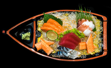 Sashimi seafood