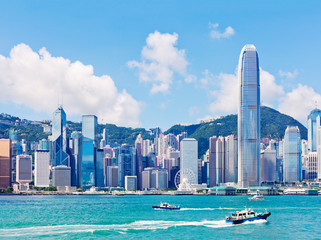 Hong Kong victoria harbour - 89604266