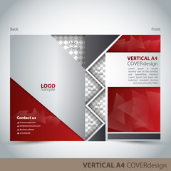 Vertical A4 Cover Design