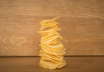 crispy potato chips