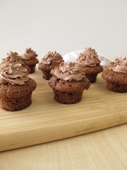 Schokoladen Mini-Muffins