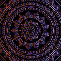 Gold mandala