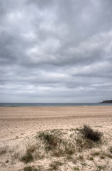 Playas de Bolonia en la costa de Tarifa, Andalucía