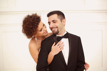 Beautiful bridal couple