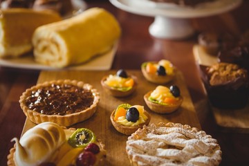 Several treats on the counter