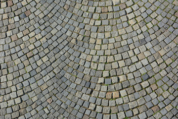 Bogenpflaster Textur