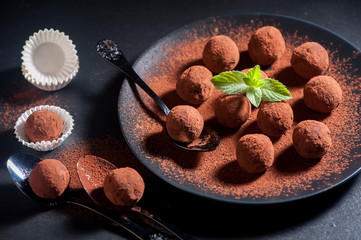 Chocolate truffles