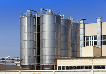 The chemical factory. Russia.