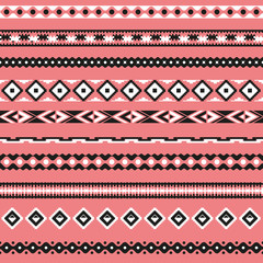 Seamless pattern. Vector illustration for tribal design. Ethnic motif.

