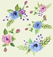 Flowers pattern