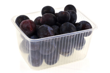 Barquette de prunes