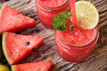 Watermelon smoothies