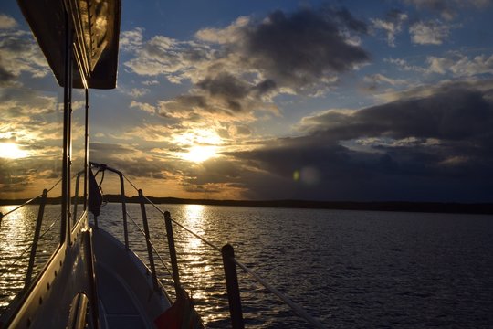 Boot fahren 