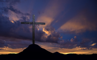 Holy cross panoramic view