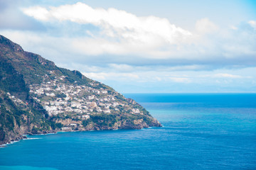 Fototapeta na wymiar Positano on the Amalfi Coast