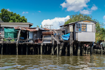 Ghetto of Bangkok Thailand 
