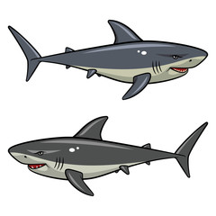 Naklejka premium Shark 002