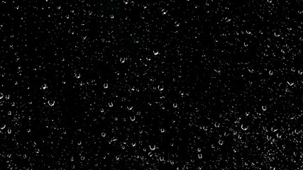 background of raindrops on glass night - Powered by Adobe