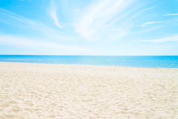 Obraz premium Empty sea and beach background