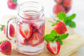 Strawberry Infused Water