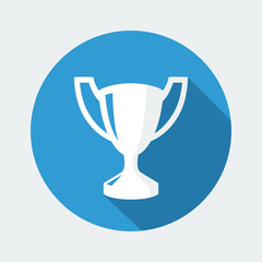 Vector trophy cup icon