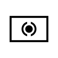 Photography Center-Weighted Measurement Icon