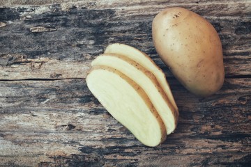 Fresh potatoes
