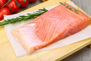 Salted salmon