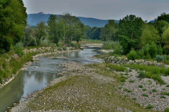 Flusslandschaft im Latium