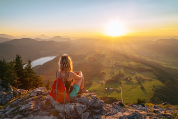 Schober Sonnenuntergang