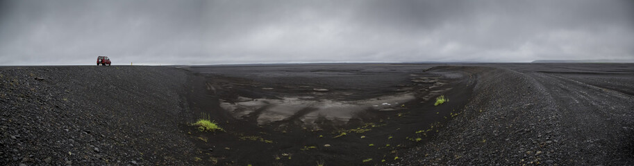 Panorama, Iceland, Black Dessert