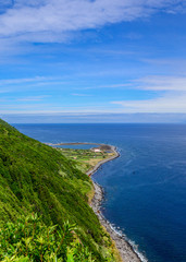 Fototapeta premium Paisaje de las Islas Azores en Portugal