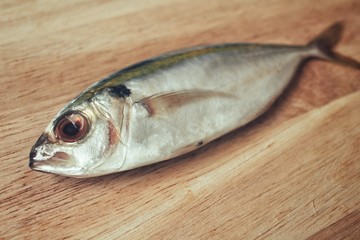 Fresh raw fish