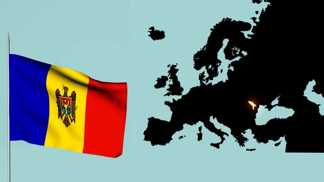 Bandiera della Moldavia