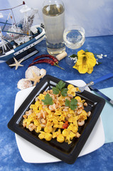 dumplings with salmon