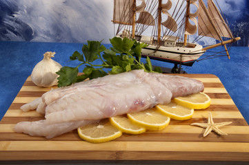 tail of monkfish