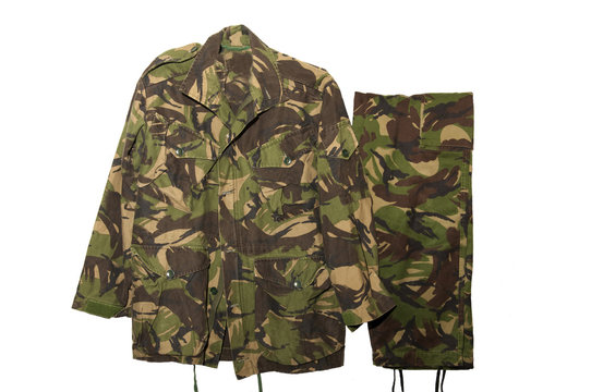 English dpm camouflage military uniform smok-