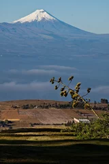 Foto op Canvas Outstanding Cotopaxi volcano in the andean region © Fotos 593