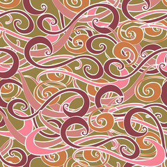 vector seamless pattern. 