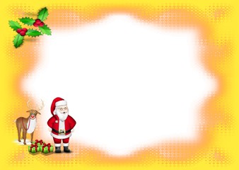 biglietto auguri giallo