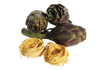 Obraz premium Tagliatelle al Carciofo