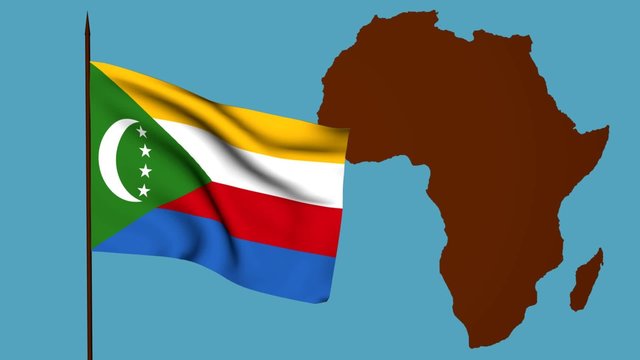 Africa  bandiera del Comoros