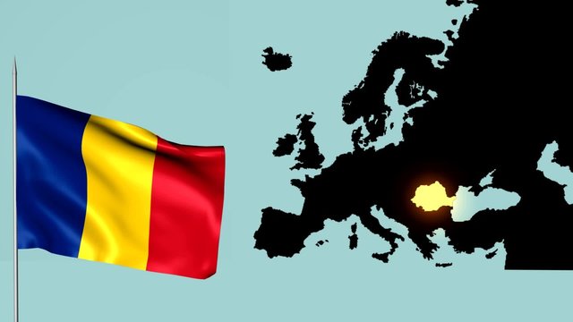 Bandiera della romania